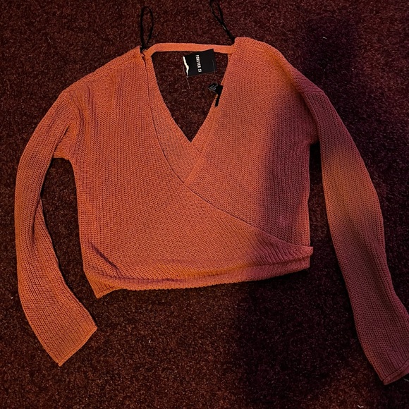 Forever 21 Pink Sweater - Picture 1 of 3